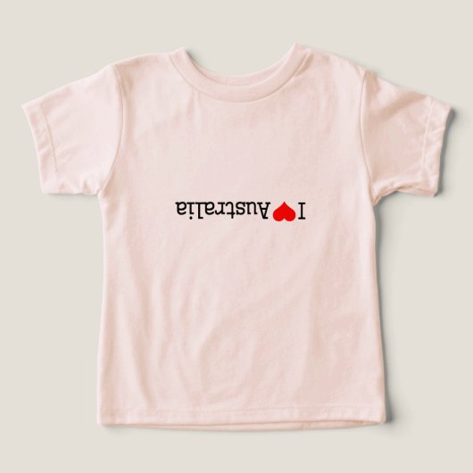 J'aime l'Australie (Design Recto)