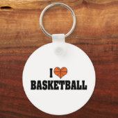 J'aime le Basket-Ball Porte-Clés (Recto)