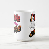 "J'aime le café" tasse à café (Centre)