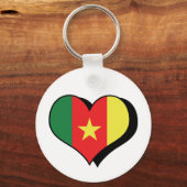 J'aime le Cameroun Porte-clés (Recto)