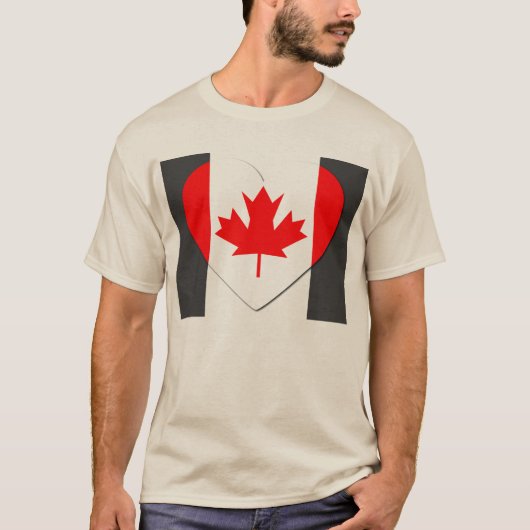 J'aime le Canada - T-shirts Vintages (Devant)