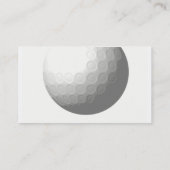 J'aime le carte de visite de golf (Dos)