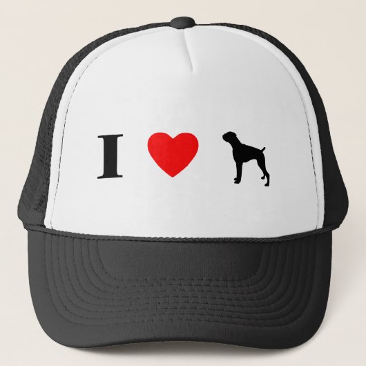 J'aime le casquette de boxeurs (Devant)