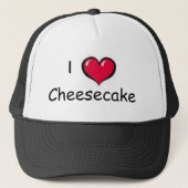 J'aime le casquette de gâteau au fromage (Devant)