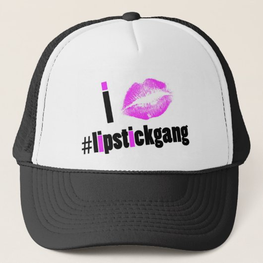 j'aime le casquette de Snapback de lipstickgang (Devant)
