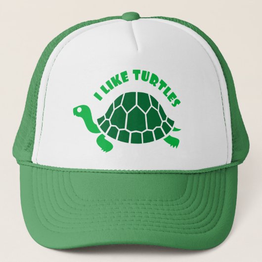 J'aime le casquette de tortues (Devant)