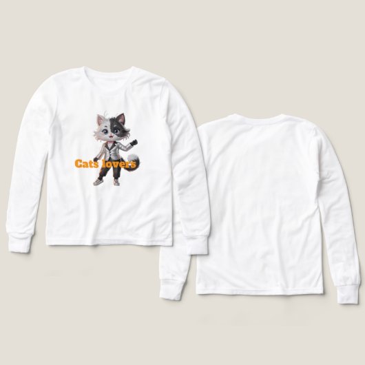 J'aime le chat (Motif Recto et Verso)