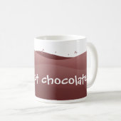 J'aime le chocolat chaud - tasse (Devant droit)