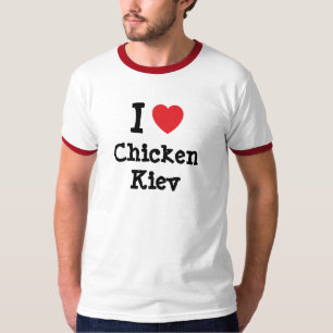J'aime le coeur de Chicken Kiev T-shirt