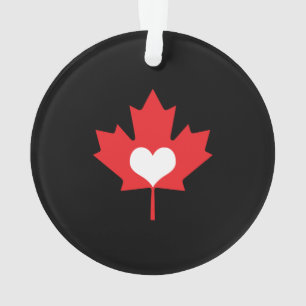 J'aime le coeur du Canada et la feuille d'érable