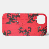 J'aime le coque iphone Batik (Verso (horizontal))