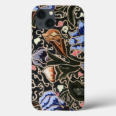 J'aime le coque iphone Batik (Verso)