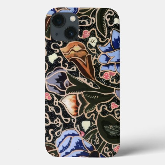 J'aime le coque iphone Batik (Verso)