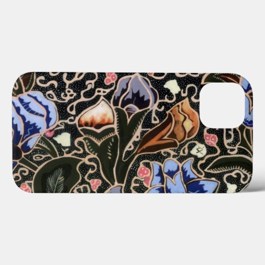 J'aime le coque iphone Batik (Verso (horizontal))