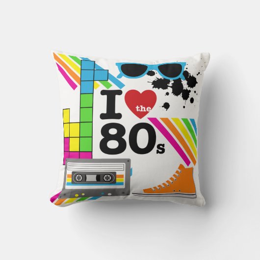 J'aime le coussin des années 80 (Recto)