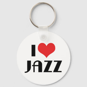 J'aime le Jazz Porte-clés