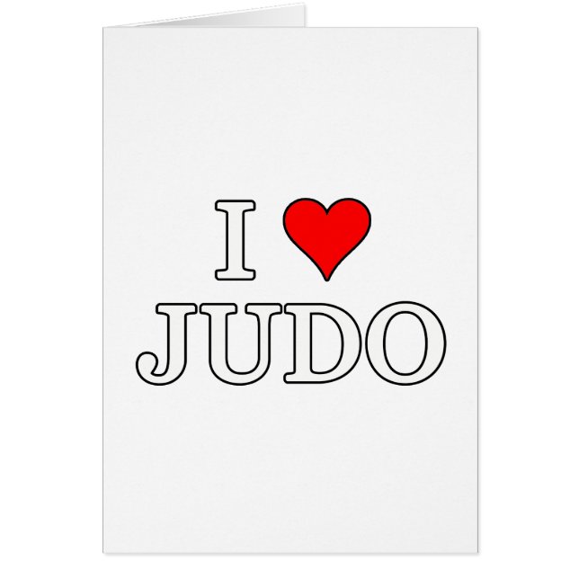 J'aime le judo (Devant)