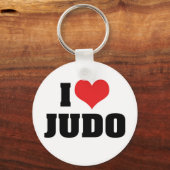 J'aime le Judo Porte-clés (Recto)