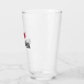 J'aime le kombucha (thé fermenté) verre de boisson (Gauche)