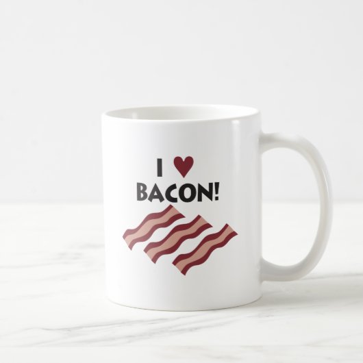 J'aime le lard - tasse (Droite)