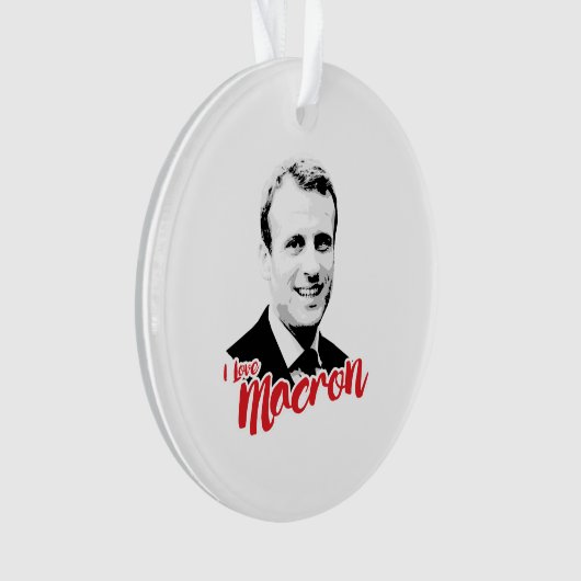 J'aime le macron d'Emmanuel - (devant)