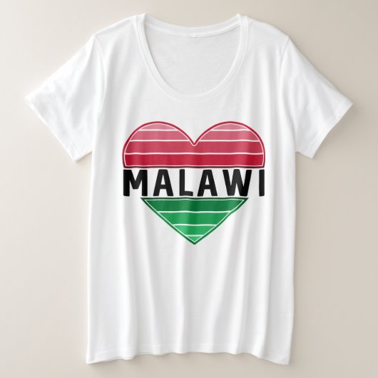 J'aime le Malawi, le coeur du Malawi (Design devant)