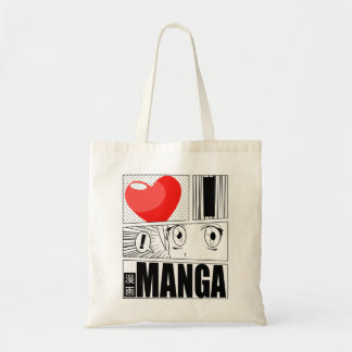 J'AIME le MANGA, sac fourre-tout