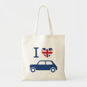J'aime le mini sac fourre-tout à tonneliers - ble