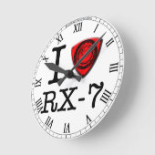 J'aime le moteur rotatoire - horloge (Angle)