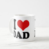 J'AIME LE PAPA - tasse (Devant gauche)