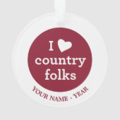 J'aime le pays (dos)