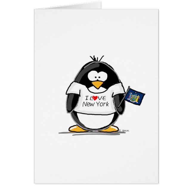 J'aime le pingouin de New York (Devant)