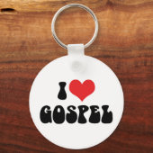 J'aime le porte-clés Gospel (Recto)