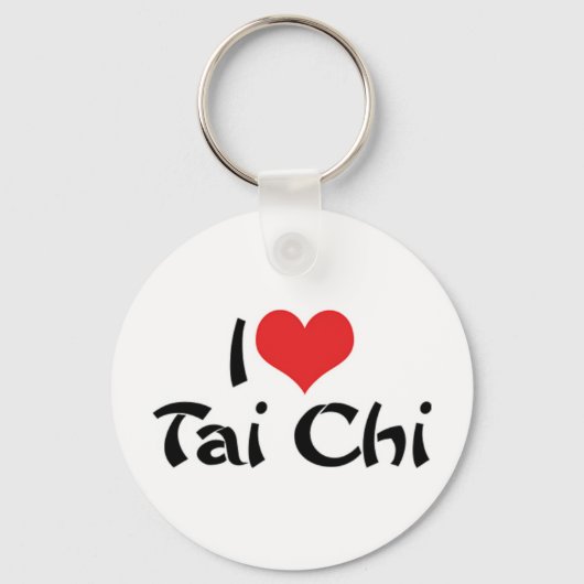 J'aime le porte-clés Tai Chi (Recto)