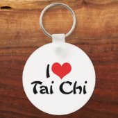 J'aime le porte-clés Tai Chi (Recto)
