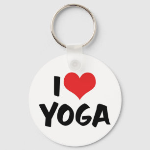 J'aime le porte-clés Yoga