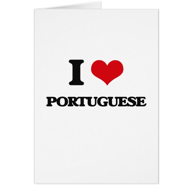J'aime le portugais (Devant)