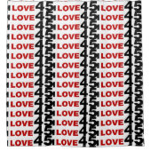 J'Aime Le Rideau De Douche 45 (Devant)