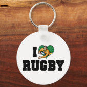J'aime le rugby porte-clés (Recto)