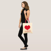 J'aime le sac à provisions (Devant (modèle))