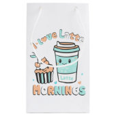 J'aime le sac cadeau Latte Mornings (Dos)
