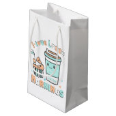 J'aime le sac cadeau Latte Mornings (Dos Angle)