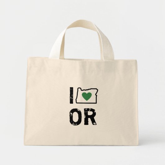 J'aime le sac de l'Oregon (Devant)