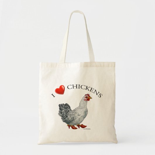 J'aime le sac de poulets (Devant)