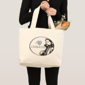 J'aime le sac fourre-tout à Chaucer (Devant (produit))
