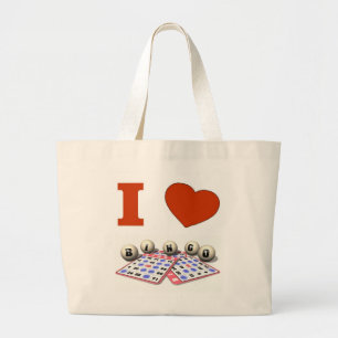 J'aime le sac fourre-tout à classique de