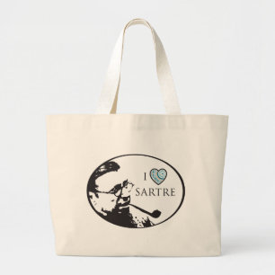 J'aime le sac fourre-tout à Sartre
