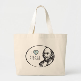 J'aime le sac fourre-tout à Shakespeare