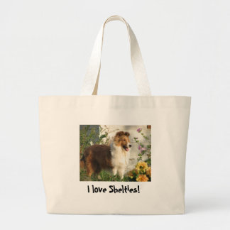J'aime le sac fourre-tout à Shelties