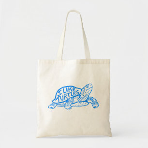 J'aime le sac fourre-tout à tortues